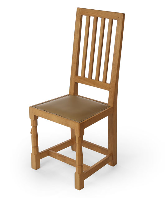 CH120 Solid Oak Curved Back Dining Chair