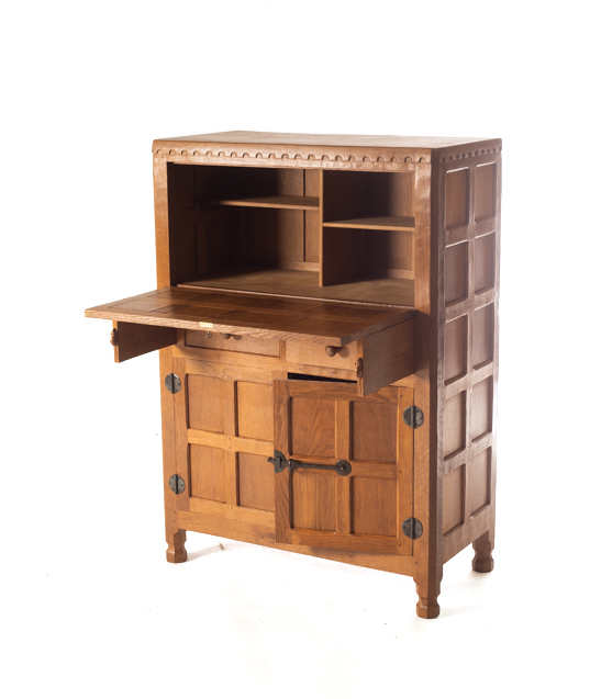 CM69 Classic Mouseman Cocktail Cabinet   SOLD