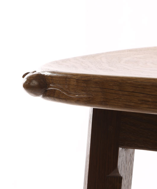 CT140 Solid Oak Bar Stool 2