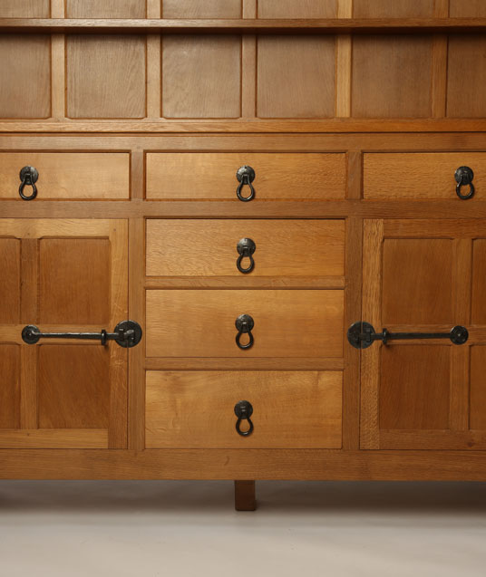 SD050 Solid Oak Welsh Dresser 5